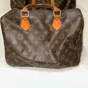 AUTHENTIC LOUIS VUITTON MONOGRAM BROWN BAG